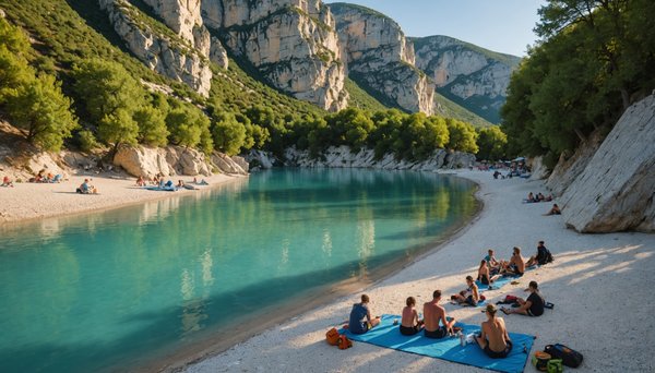 Les meilleurs spots de baignade dans les gorges du verdon avec le camping la farigoulette